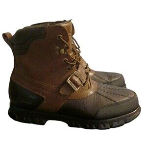 Polo (Ralph Lauren)-(Men's)-(Boots)-(Brown)-(Size:10.5)-(Pre-owned)-(Worn)-$30